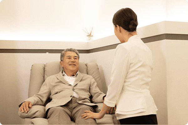 치료 후 안정을 돕는